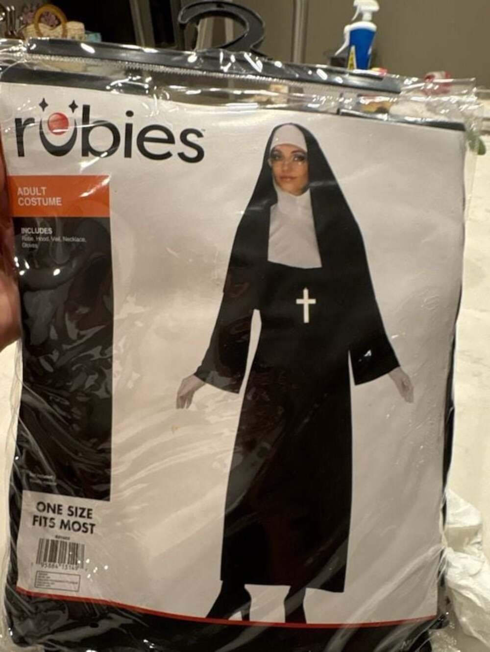 Rubies Adult Nun Costume One Size Fits Most Halloween Cosplay